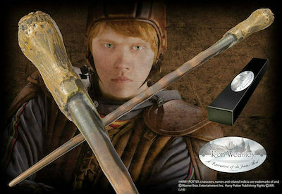 The Noble Collection Harry Potter: Ron Weasley's Wand (Character Edition) Stick Replica length 36cm in Scale 1:1