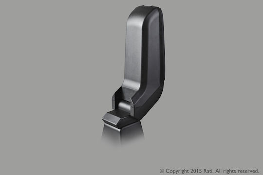 Rati Armster S Car PU Armrest for Toyota Yaris 2008-2011 Black