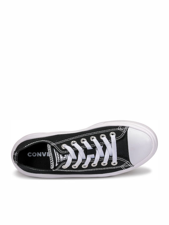 Chuck Taylor All Star Ox Flatforms Sneakers Black / White