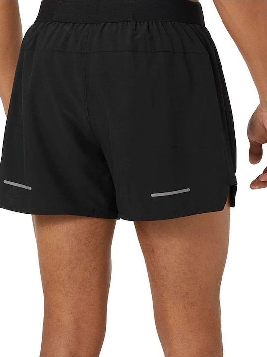 ASICS Road 5in Sportliche Herrenshorts Schwarz