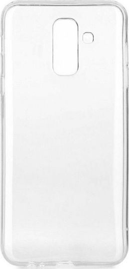 Powertech Задна корица Силикон Прозрачен (Galaxy A6+ 2018)
