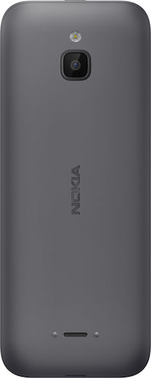 Nokia 6300 4G Dual SIM (4GB) Mobile with Buttons Charcoal