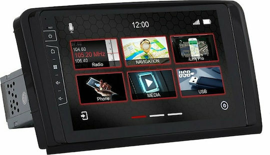 Ηχοσύστημα Αυτοκινήτου για Mercedes-Benz ML / GLK 2008-2013 (Bluetooth/USB/AUX/WiFi/GPS/Apple-Carplay/Android-Auto) με Οθόνη Αφής 9"