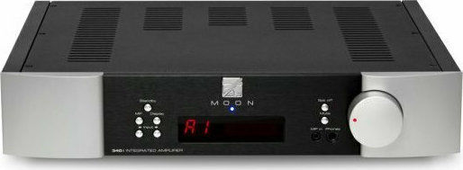 Simaudio Moon 340i Ολοκληρωμένος Ενισχυτής Hi-Fi Stereo 200W/4Ω 100W/8Ω Ασημί