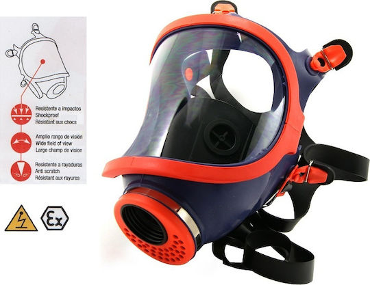 Climax Mask Full Face without Filters 731-C Orange
