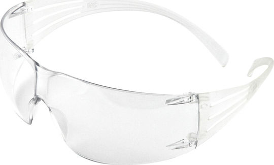3M SecureFit SF201AF Γυαλιά Εργασίας για Προστασία με Διάφανους Φακούς