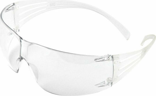 3M SecureFit SF201AF Γυαλιά Εργασίας για Προστασία με Διάφανους Φακούς