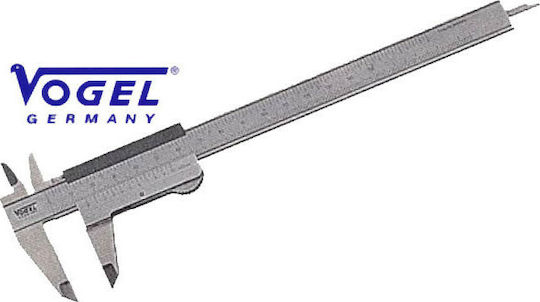 Vogel 201024 Αναλογικό Παχύμετρο με Ακρίβεια 0.05mm & Εύρος Μέτρησης έως 200mm