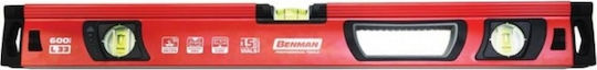 Benman LM12 Nivel de spirit Din aluminiu Magnetic 100buc cu 3 Ochiuri