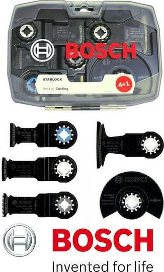 Bosch Starlock Best for Cutting Λάμες Πολυεργαλείων 5τμχ 2608664131
