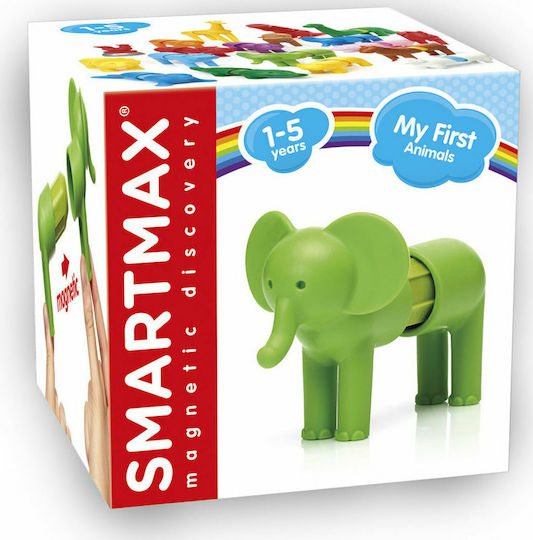 Smart Games Μαγνητικό Παιχνίδι Κατασκευών My First Animals για Παιδιά 5+ Ετών (Διάφορα Σχέδια) 1τμχ SMX151