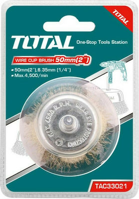 Total Drill Wire Brush 75mm Bell TAC33031