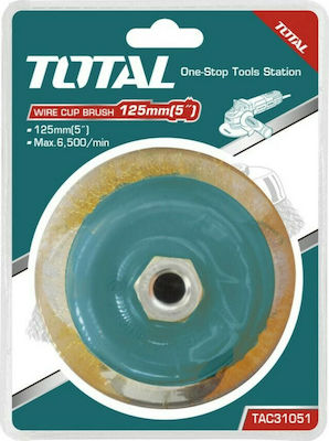 Total Angle Wheel Wire Brush 125mm Bell TAC31051