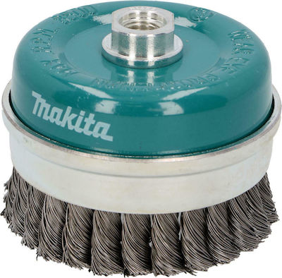 Makita D-29290 Συρματόβουρτσα Καμπάνα με Κοτσίδες για Δράπανο 100mm