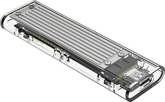 Orico Case for Hard Drive M.2 PCI Express with Connection USB 3.1 Silver