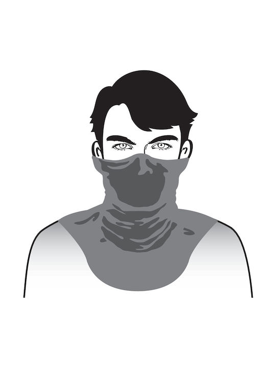Lampa Neck-Chest Motorcycle Rider Neck Warmer Cotton Black Color