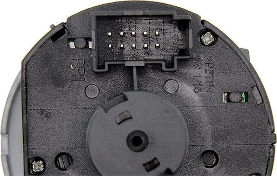 NTY Lichtschalter Auto für Volkswagen Golf / Passat / Einkaufswagen / Jetta 10pin Schwarz