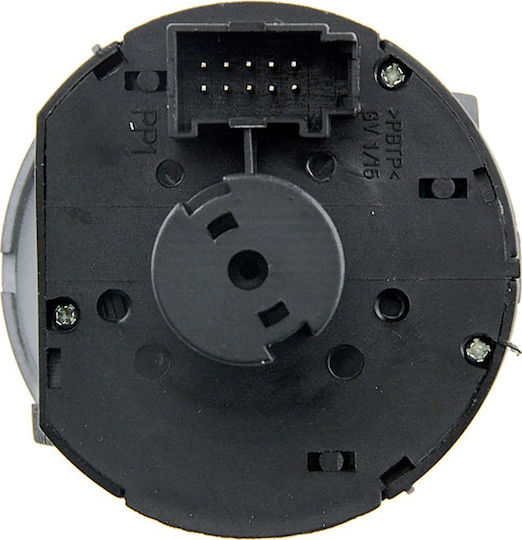 NTY Lichtschalter Auto für Volkswagen Golf / Passat / Einkaufswagen / Jetta 10pin Schwarz
