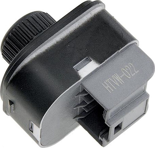 NTY Car Mirror Switch for Volkswagen Golf / Passat / Tiguan 6pin Black