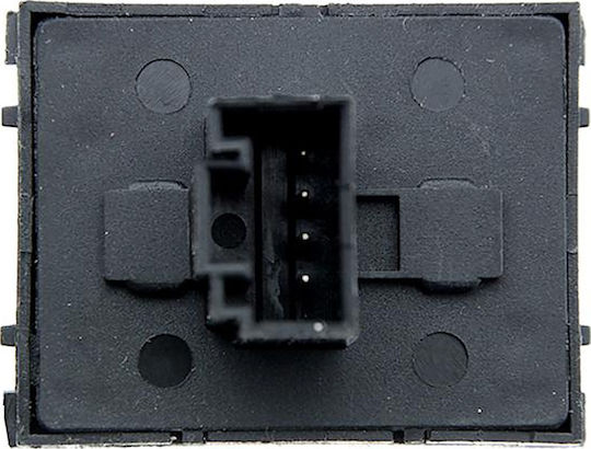 NTY Car Window Switch for Volkswagen Golf / Amarok / Eos / Fox / Jetta / Polo 4pin Black