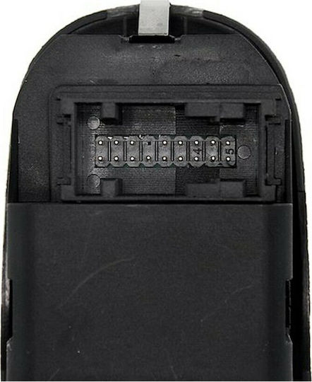 NTY Car Window Switch for Fiat Scudo Peugeot 206 2001-2007 24pin Black
