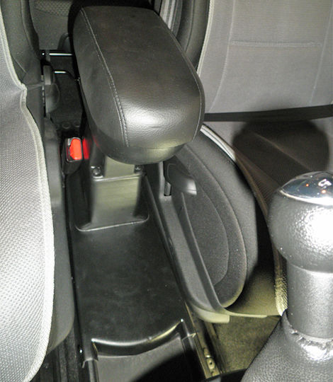 Cik Car Armrest for Citroen C4 Picasso Black