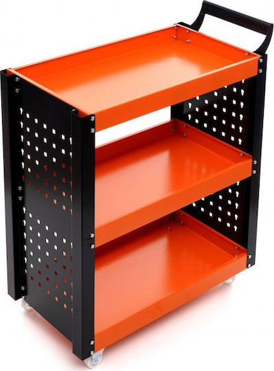Kraft & Dele Cu roți Metal Căruță L37xA25xÎ68cm