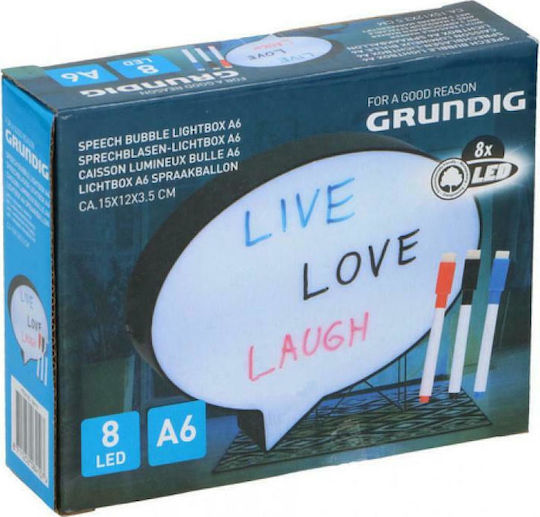 Grundig Φωτιστικό Speech Bubble LED Πίνακας Grundig Φωτιστικό Speech Bubble LED Πίνακας