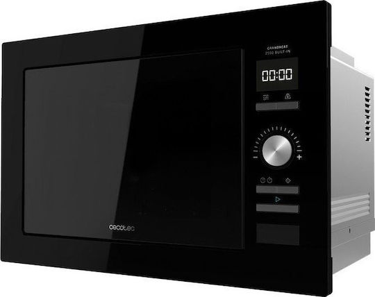 Cecotec Grandheat 2590 Cuptor cu microunde încorporat cu Grill 25lt Negru