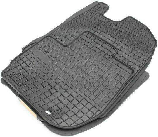 Frogum Set of Front and Rear Mats 4pcs for Honda HR-V 2015 Black