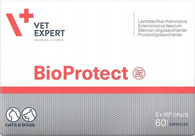 VetExpert Bioprotect Probiotics Tablets for Dogs and Cats 60 Κάψουλες 60caps