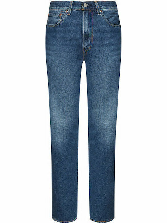 Stay Ανδρικό Παντελόνι Τζιν Loose Straight Fit Μπλε