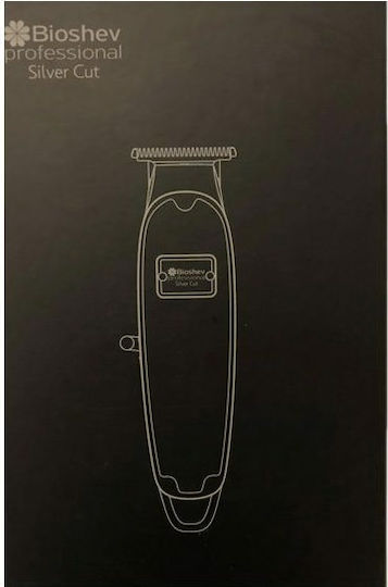 Bioshev Professional Cut Detailer Professionell Haarschneidemaschine Silber BIO24049