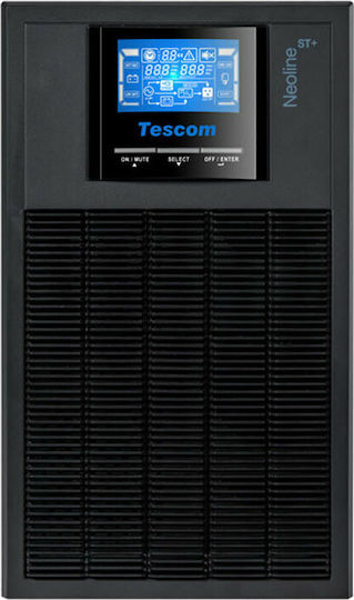 Tescom Neoline Plus 1103 ST UPS On-Line 3000VA 2700W with 4 Schuko Power Plugs