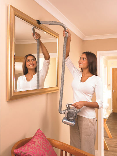 Black & Decker Dustbuster Flexi Επαναφορτιζόμενο Σκουπάκι Χειρός 14.4V Ασημί
