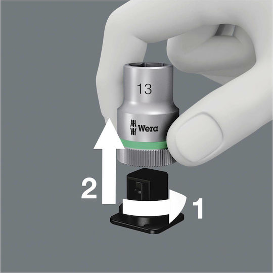 Wera 8100 SA 11 Zyklop Set Ratchet 1\4" 28pcs 05004021001