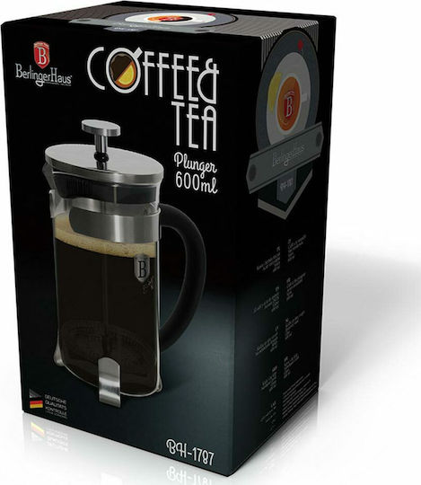 Berlinger Haus Manual Filter Coffee Maker Stainless Steel Silver 600ml