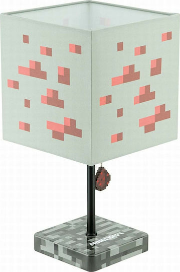 Paladone LED Kinder Nachttischlampe Minecraft Mehrfarbig 13x13x34.5εκ.