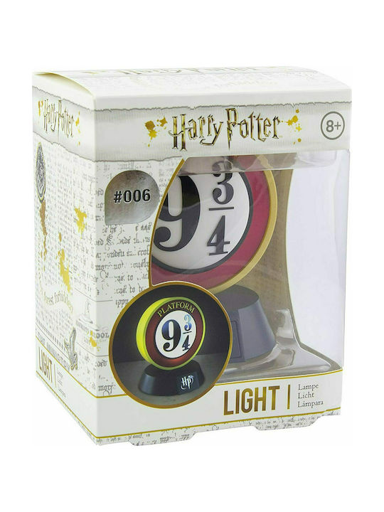 Paladone Παιδικό Διακοσμητικό Φωτιστικό Harry Potter Platform 9/34 Κόκκινο 10εκ.