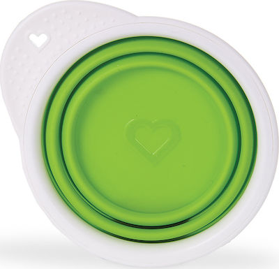 Munchkin Kinder-Schüssel Go Silicone Bowl aus Silikon Grün 12377