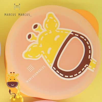 Marcus & Marcus Baby Food Bowl Giraffe made of Silicone Orange