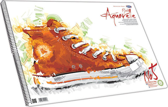 Skag Watercolour Pad Watercolour Pad 12 Sheets No. 2 / 20x30cm 12 Sheets (Μiscellaneous Designs)