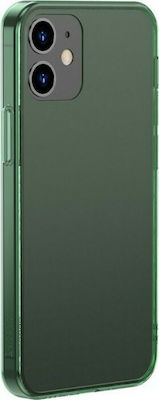 Baseus Frosted Glass Synthetic Back Cover Khaki (iPhone 12 / 12 Pro)