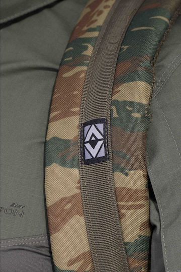 Pentagon Sas Military Travel Backpack Made of Polyester Greek Variation Camo 70lt