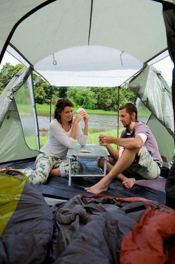 Coleman Coastline 3 Plus Camping Tent Tunnel Green 4 Seasons for 3 People 440x200x150cm
