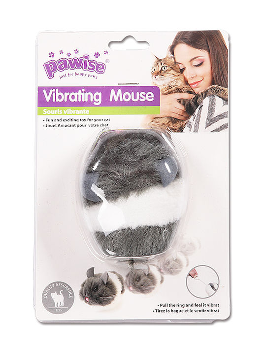 Pawise Cat Toy Παιχνίδι για Γάτες Ποντίκι με Δόνηση 8cm