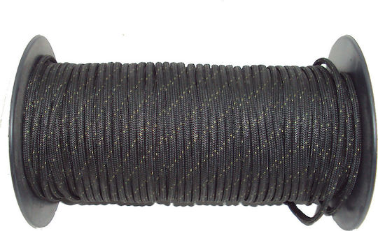 Survivors Survivors Seil Durchmesser 3mm Länge 1m Schwarzes Seil Artänis Schwarz
