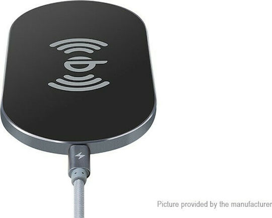 Awei Kabelloses Ladegerät (Qi Pad) 5W Schwarzs (W2)