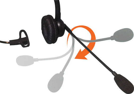 SuperVoice SVC101 VOIP слушалки Mono without Bottom Cable (SPRV-0006)