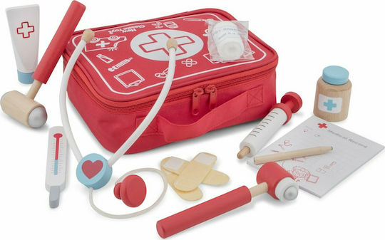 New Classic Toys Kinder Medizinisches Set aus Holz für 2+ Jahre